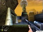 A beta screenshot from Turok 3. The design of the rifle is largely unchanged from Seeds of Evil.