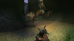 The Grenade explosion causing enemies casualties.