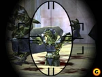 The Swarm Bore's effect on a Sleg Soldier