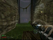 Cycling a new rocket into the chamber.