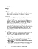 Turok Resurrection - Pitch document - 00002