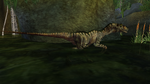 An image showing off an unused texture for the Utahraptor.