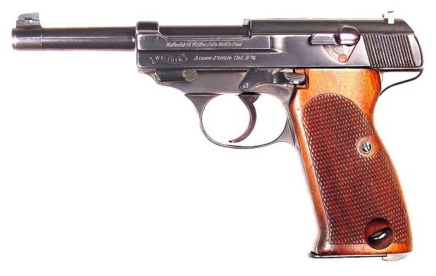 1939~45's☆ ドイツ帝国陸軍 ☆ Walther P-38 ☆ペンダント