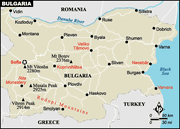 Bulgaria-map