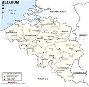 Belgium-map