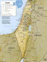 Israel-map