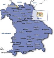 Map bavaria