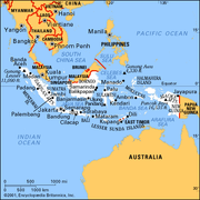 Indonesia map