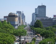 Higashi-Ni-banchō-dōri avenue 01-1-.JPG