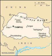 Bhutanmap