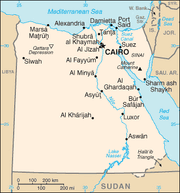 Egypt-map