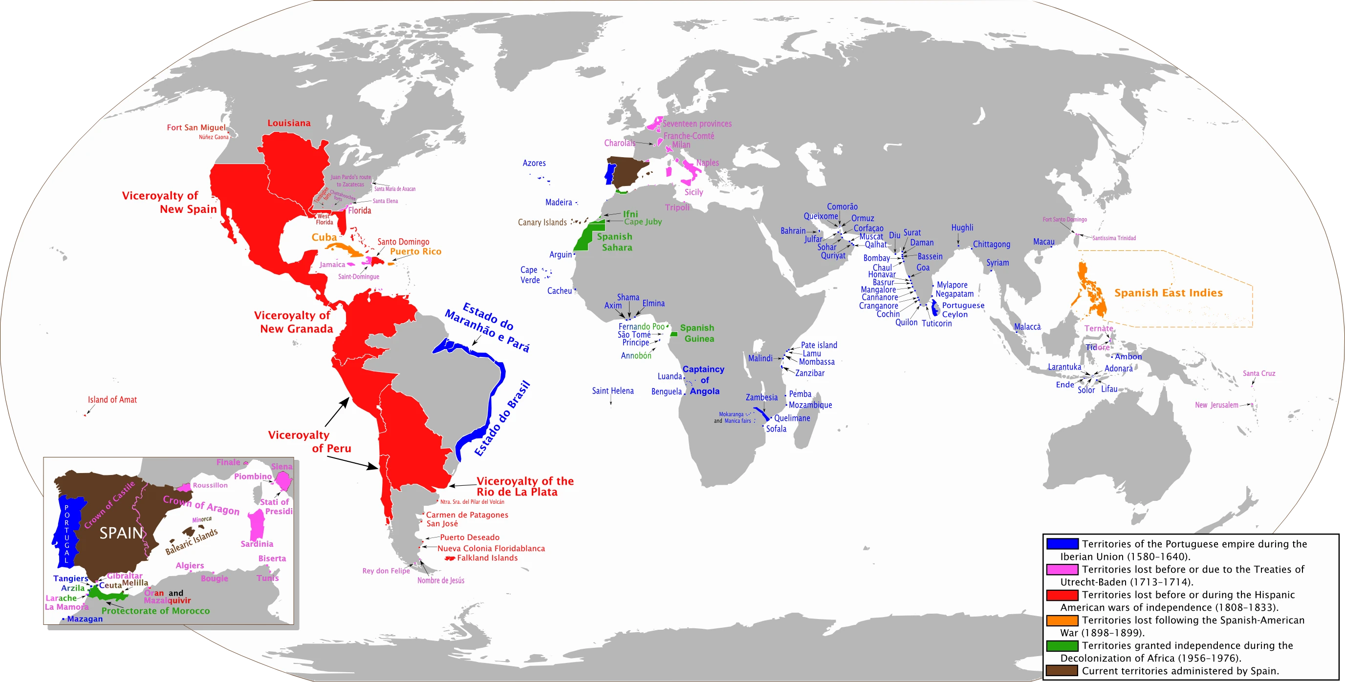Spain Colonization Facts, Timeline, Mind Maps, 54 OFF