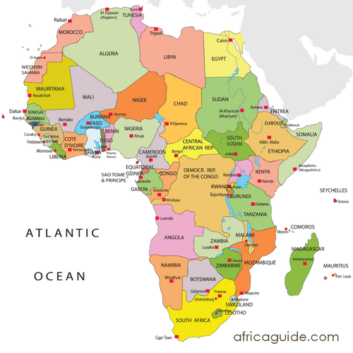 Africa GeopoliticalMap