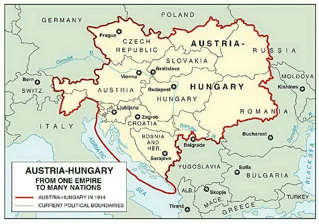 Austro Hungarian Empire Map Austria-Hungary | Turtledove | Fandom