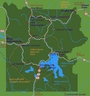 YellowstoneNatlPark Caldera