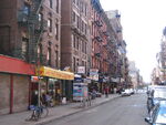 Orchard St looking south at Rivington St-2-