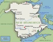 New Brunswick Map