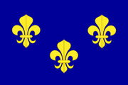 Pavillon royal de la France.svg