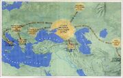 Bulgar subsequent migrations in Europe-1-