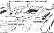 Bundesarchiv Bild 183-F0918-0201-001, KZ Treblinka, Lageplan (Zeichnung) II-2-