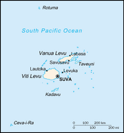 Fiji map