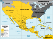 Viceroyalty of the New Spain 1800 (without Philippines)-1-