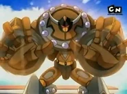 Premo Vulcan utilizza l'Abilità "Colpo Vibrante"