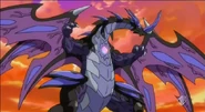 Vexos Dragonoid utilizza l'Abilità Fusione "Darkus X"