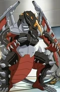 Cyborg Helios in forma Bakugan