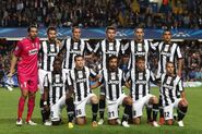 Juventus Chelsea CL starting eleven