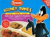 Daffy Duck Spaghetti & Meatballs