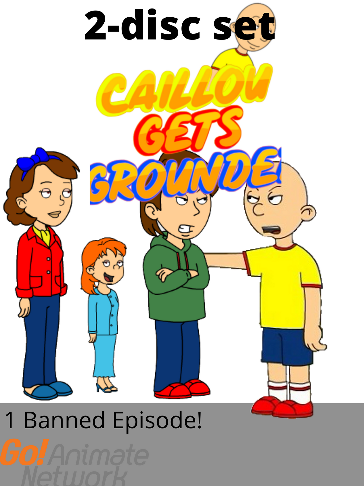 Caillou gets Grounded Season 1 DVD | TV Fanon Wiki | Fandom