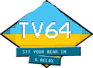 The second logo as TV64 was used from October 1, 2000 to July 2008