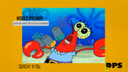 Promo for the uncensored version of the Spongebob Squarepants episode Sailor Mouth, shown from February 12, 2014 to March 8, 2014.