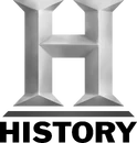 Current logo in black and white.