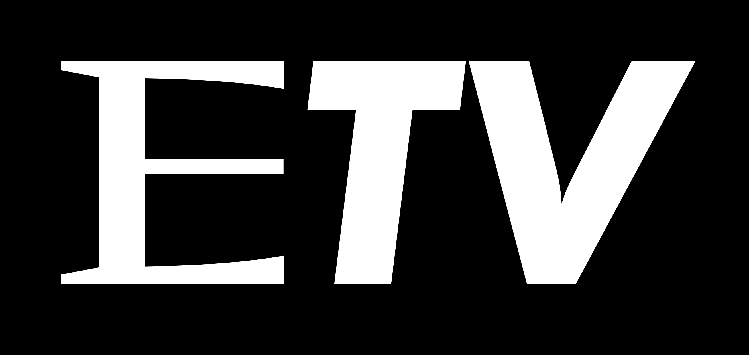Etv logo letter design Royalty Free Vector Image