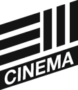 Current logo in black and white.