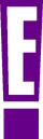 First logo with purple color.