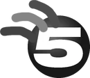 Fourth logo in black and white.