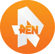 Первый логотип без подписи «International»