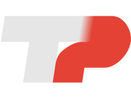 Шестой логотип с белыми надписями, надпись «TELEWIZJA POLSKA» наверху