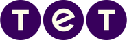 Двенадцатый логотип фиолетового цвета