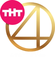 Третий логотип с белой подписью (использовался в эфире)