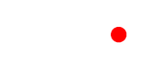 Последний логотип белого цвета с красной точкой