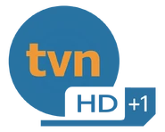 Первый логотип HD-версии с плашкой с надписью «+1» (использовался в версии со сдвигом на 1 час)