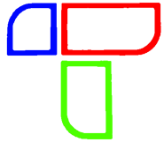 Последний логотип второго варианта (использовался в заставках до 1980 года)