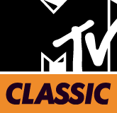 Пятый логотип (1 октября 2013 — 26 мая 2016) и с (24 июня 2016 — 4 апреля 2017) при тестовом режиме телеканала MTV 90s