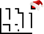 Новогодний логотип (1997 — 2000)