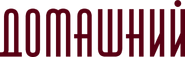 Первый логотип в виде надписи коричневого цвета