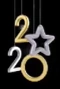 Новогодний логотип с 24 декабря 2019 года по 17 января 2020 года
